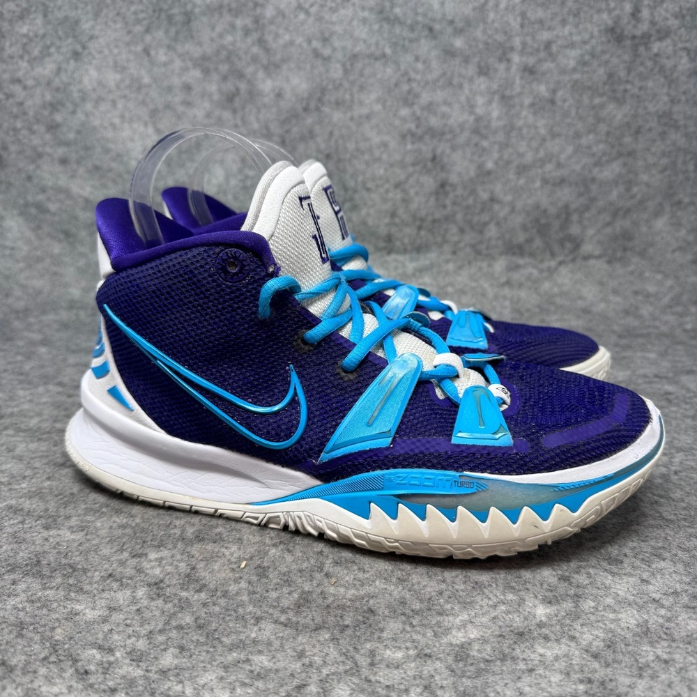 Nike Kyrie 7 EP Basketball shoes Mens size 8 Sneakers Blue Purple Sneakers